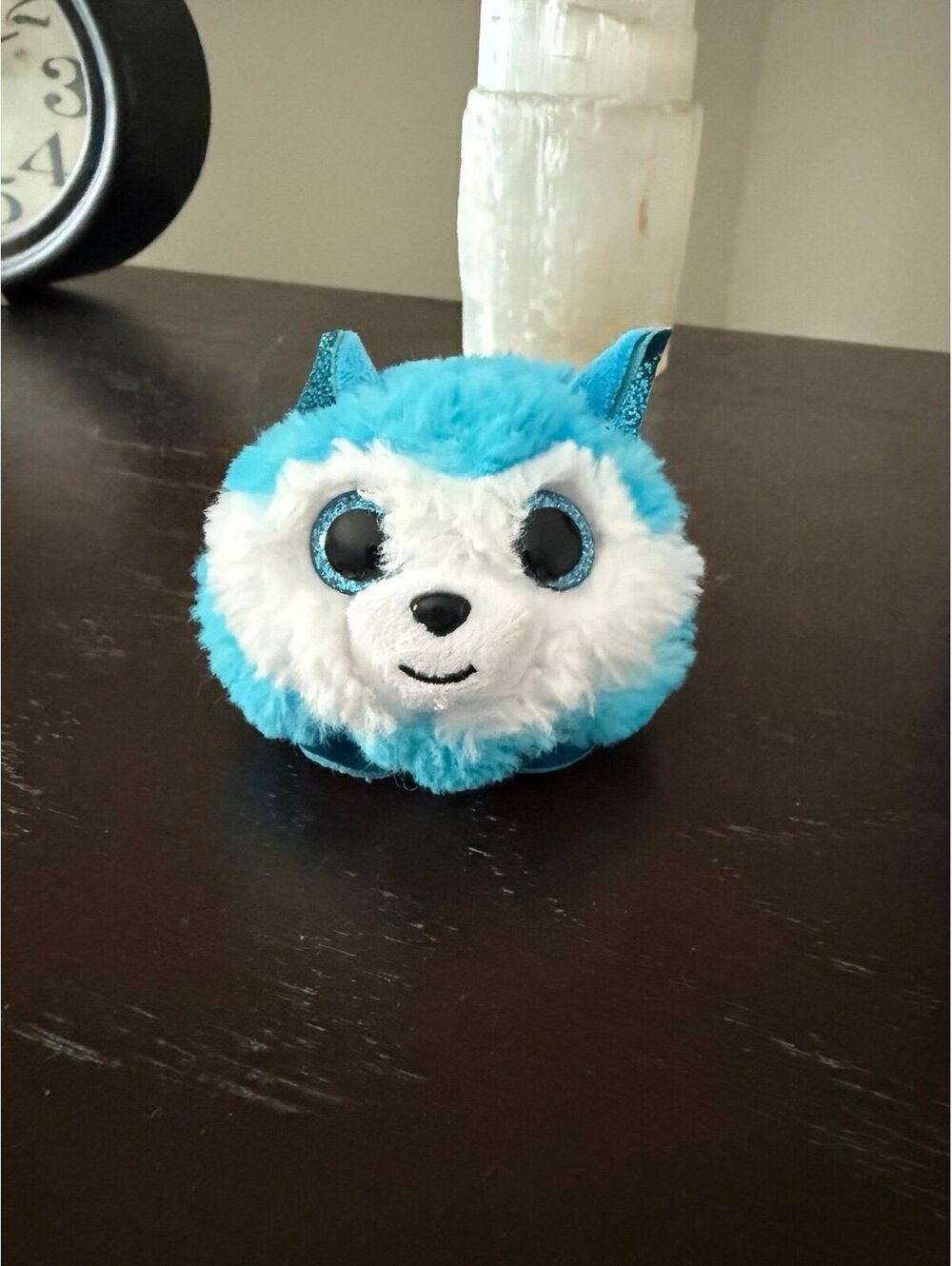 Mini wolf plushie